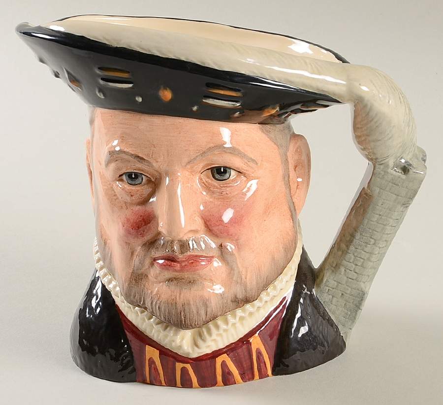 Character Jug Henry Viii-Large - No Box by Royal Doulton-1