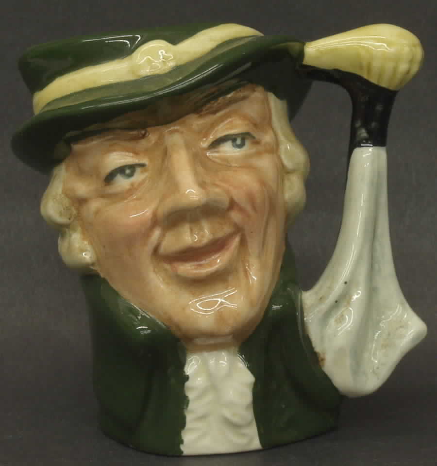 Character Jug Regency Beau-Miniature - Nb712, No Box by Royal Doulton-1