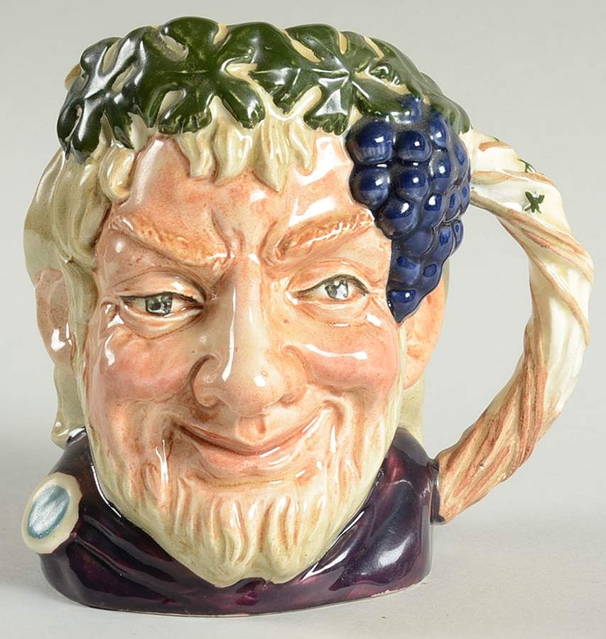 Character Jug Bacchus-Small - No Box 108 by Royal Doulton-1