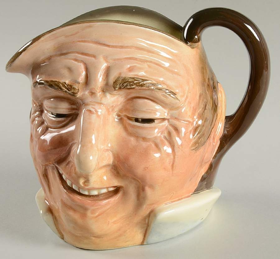 Character Jug Farmer John-Large Handle Inside - No Box by Royal Doulton-1