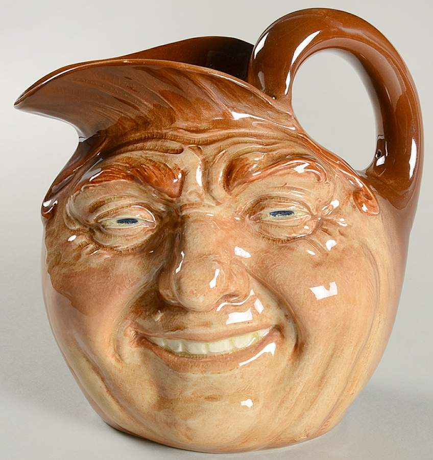 Character Jug John Barleycorn-Lg Handle Inside Jug - No Box by Royal Doulton-1