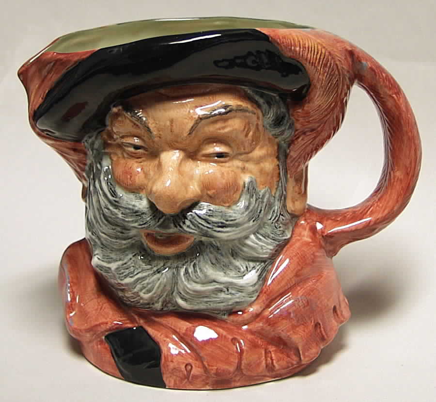Character Jug Falstaff-Large Pink Tunic - No Box by Royal Doulton-1