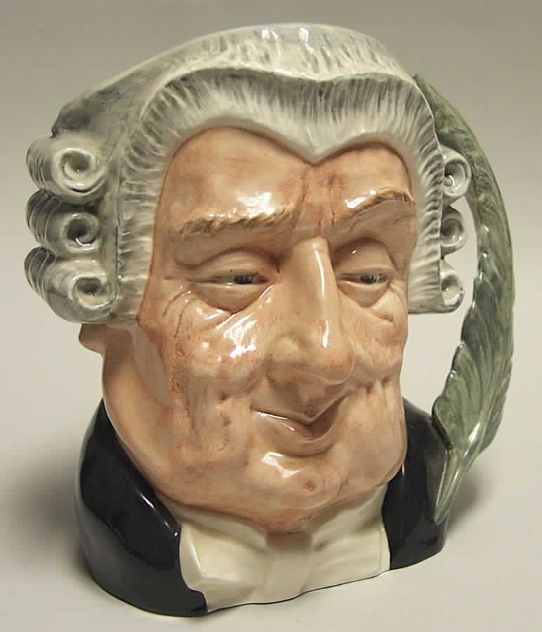 Character Jug The Lawyer-Large - No Box by Royal Doulton-1