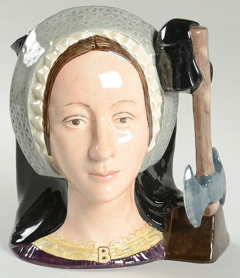 Character Jug Anne Boleyn-Large - No Box by Royal Doulton-1