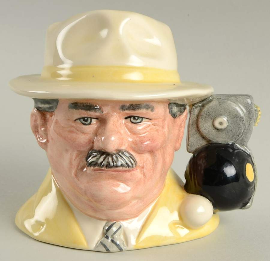 Character Jug Bowls Player - Bx1087 With Box by Royal Doulton-1