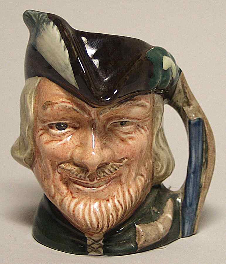 Character Jug Robin Hood-Small/Style 2 - No Box by Royal Doulton-1