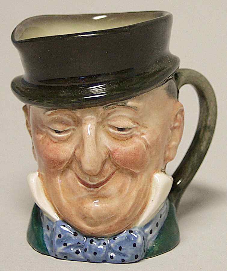 Character Jug Mr Micawber-Small - No Box by Royal Doulton-1