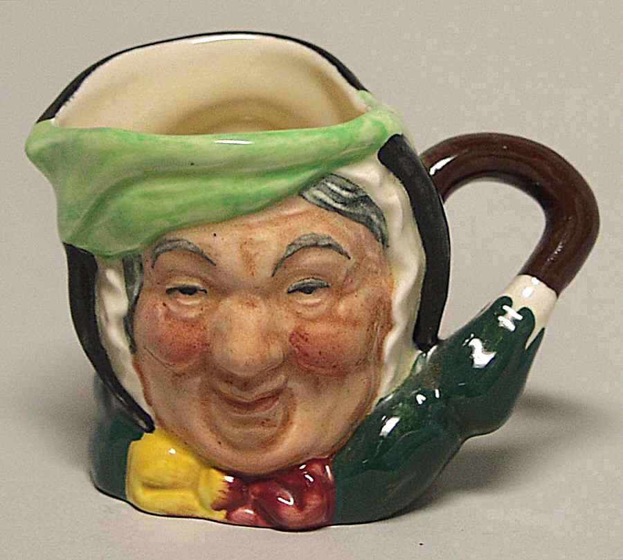 Character Jug Sairey Gamp-Miniature - No Box by Royal Doulton-1