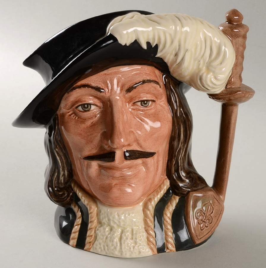 Character Jug Athos-Large-#Error - No Box160a by Royal Doulton-1