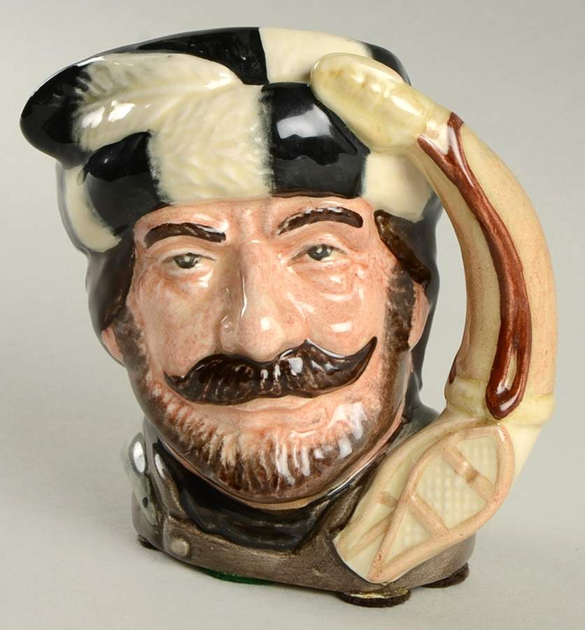 Character Jug Trapper-Small - No Box by Royal Doulton-1