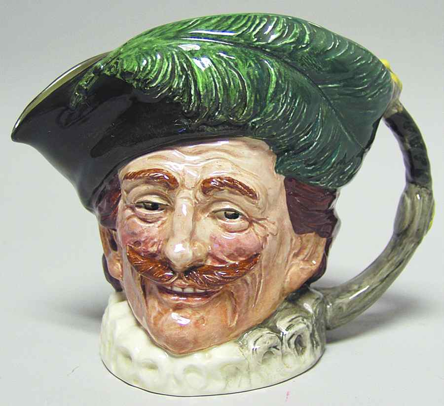 Character Jug Cavalier-Large - No Box by Royal Doulton-1