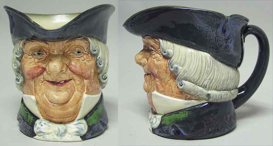 Character Jug Parson Brown-Large - No Box by Royal Doulton-1