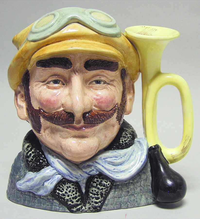Character Jug Veteran Motorist-Large - With Box Bx677 by Royal Doulton-1