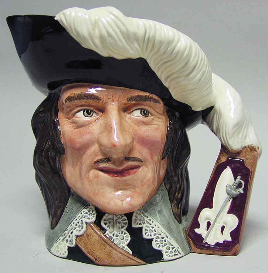 Character Jug D'Artagnan-Large - Boxed by Royal Doulton-1