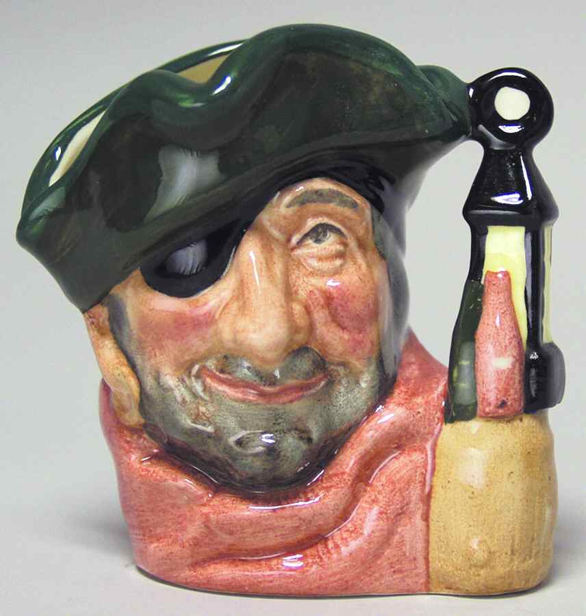 Character Jug Smuggler-Small - With Box Bx659 by Royal Doulton-1