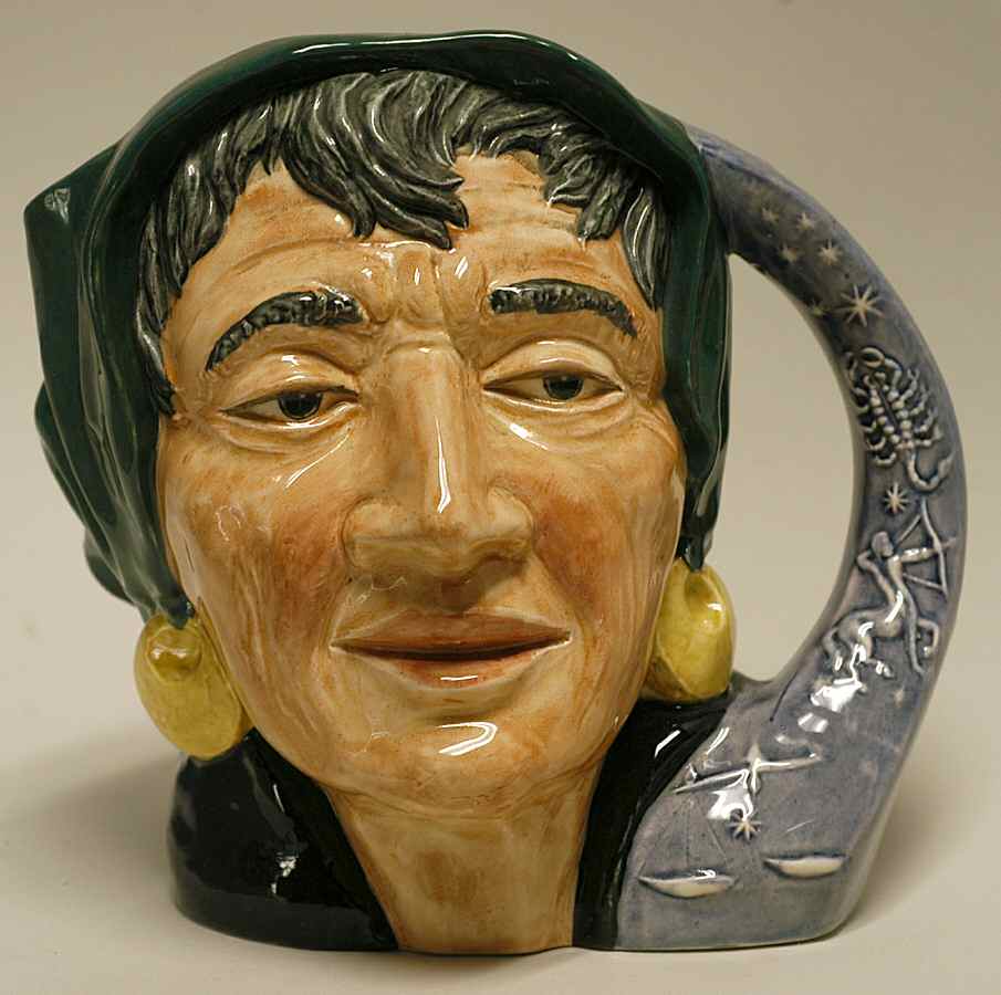 Character Jug The Fortune Teller-Large - No Box by Royal Doulton-1
