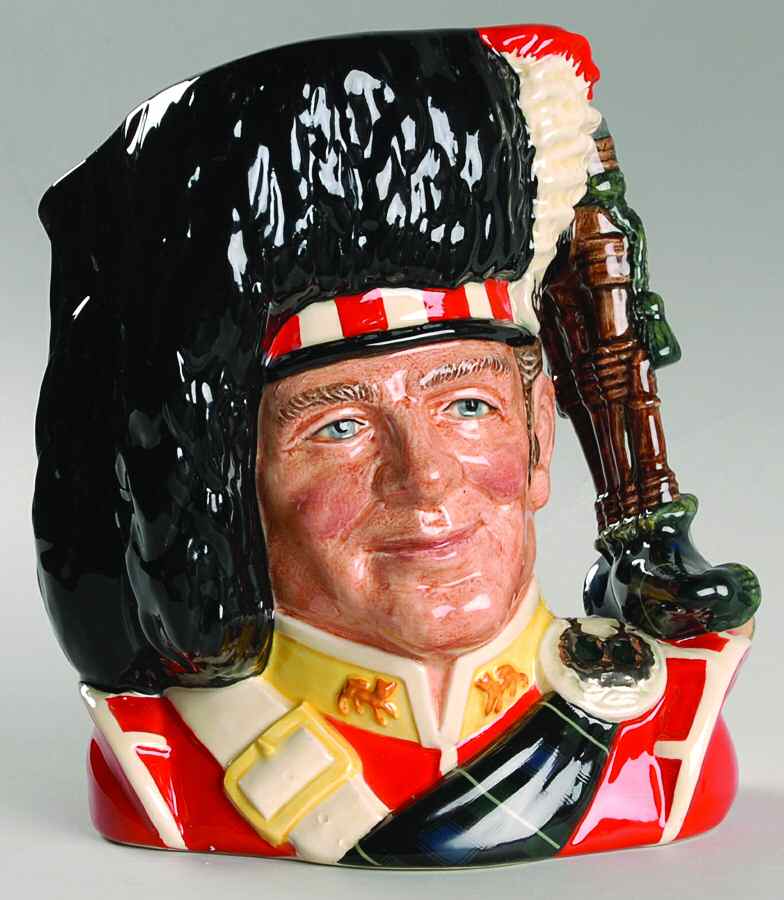 Character Jug The Piper-Large - Boxed by Royal Doulton-1