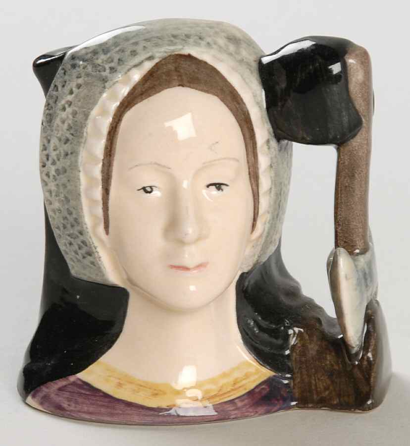 Character Jug Anne Boleyn-Miniature - No Box by Royal Doulton-1