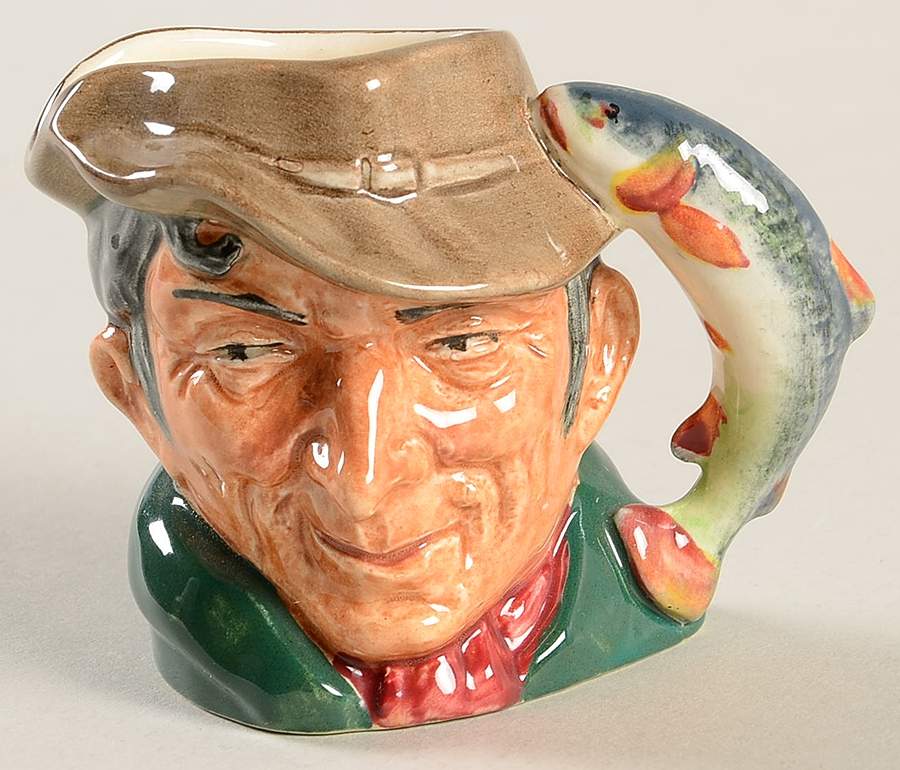Character Jug The Poacher-Miniature - No Box by Royal Doulton-1