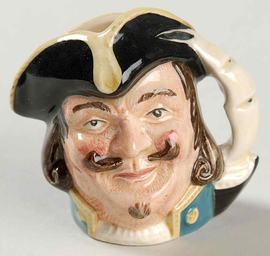 Character Jug Captain Henry Morgan-Miniature - No Box by Royal Doulton-1