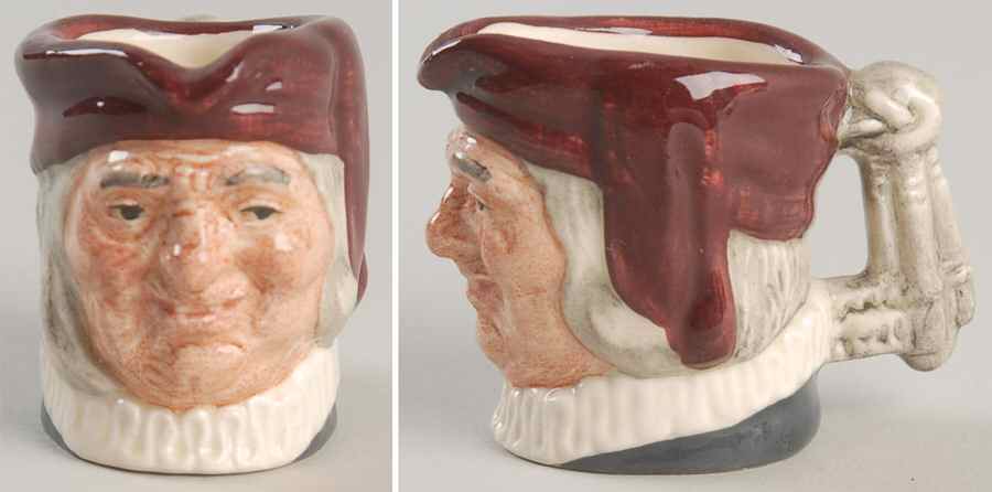 Character Jug Simon The Cellarer-Tiny - With Box Bx899 by Royal Doulton-1