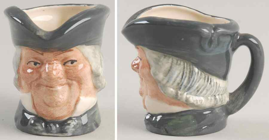 Character Jug Parson Brown-Tiny - With Box Bx898 by Royal Doulton-1