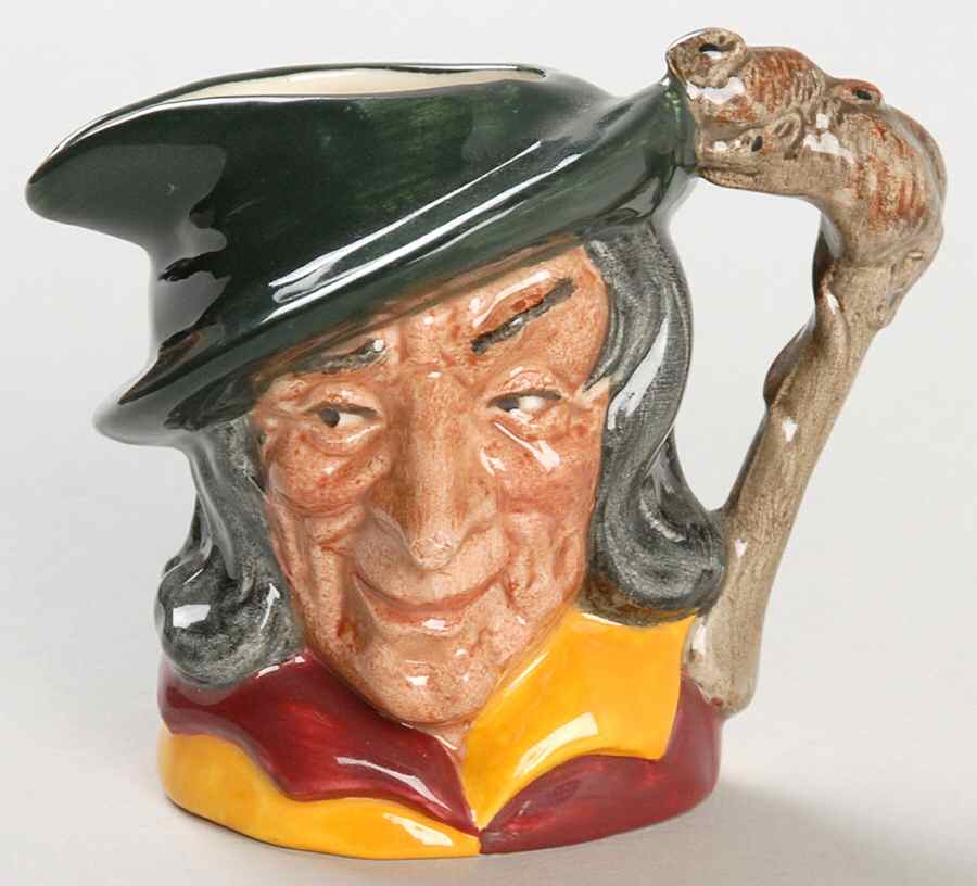 Character Jug Pied Piper-Miniature - No Box by Royal Doulton-1