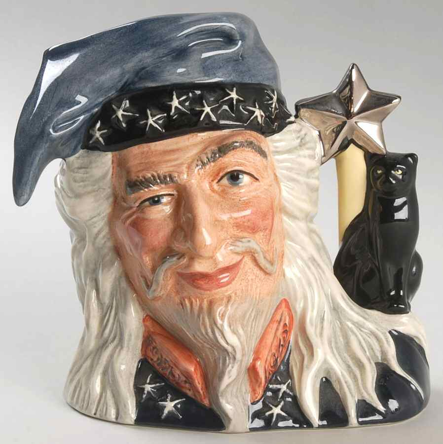 Character Jug The Wizard-Large - No Box by Royal Doulton-1