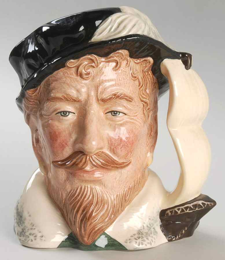 Character Jug Sir Francis Drake-Large - With Box Bx979 by Royal Doulton-1