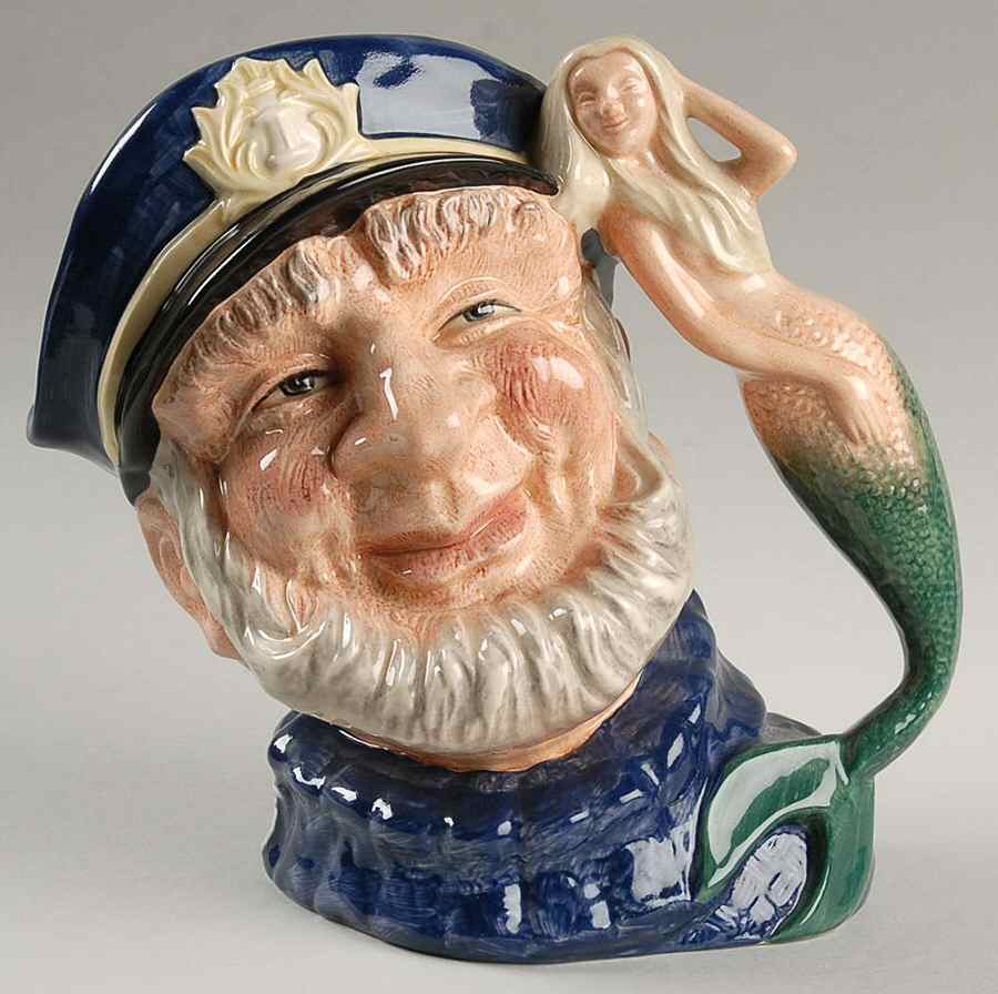 Character Jug Old Salt-Large/Variation 1 - No Box by Royal Doulton-1