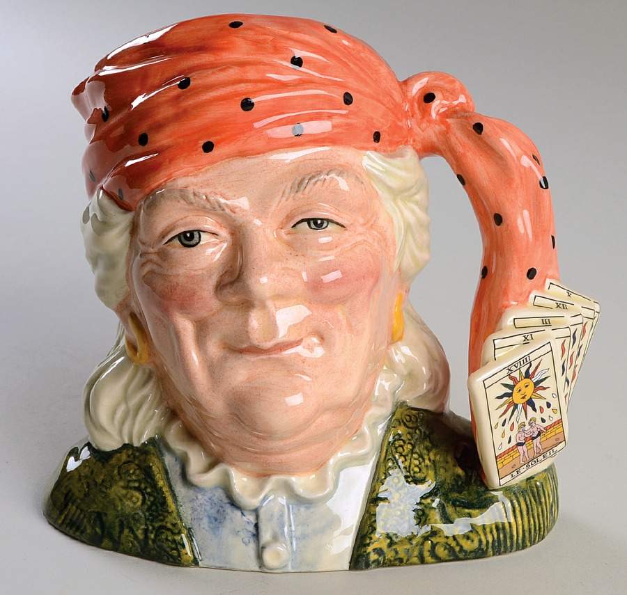 Character Jug Fortune Teller-Large - Boxed by Royal Doulton-1