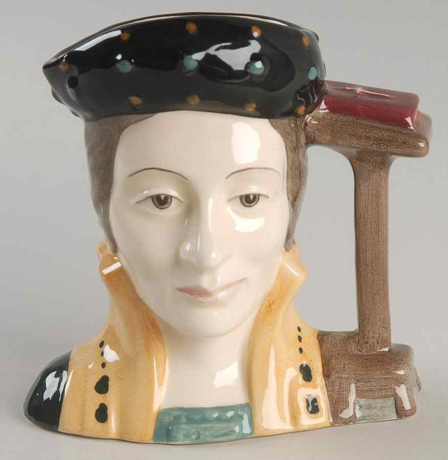 Character Jug Catherine Parr-Small - Nb 637, No Box by Royal Doulton-1