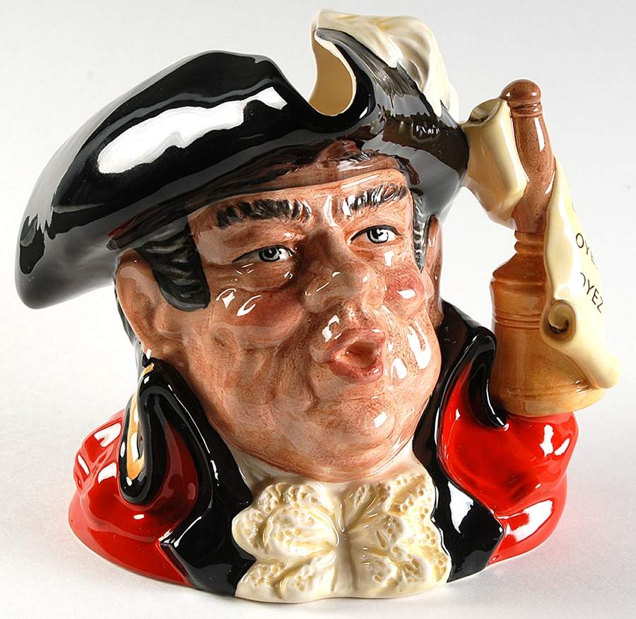 Character Jug Town Crier-Large - Boxed by Royal Doulton-1