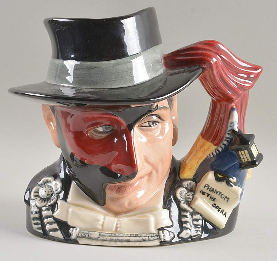 Character Jug Phantom Of The Opera-Large - No Box by Royal Doulton-1