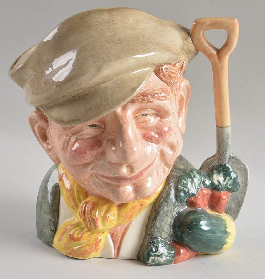 Character Jug Gardener-Large - No Box by Royal Doulton-1
