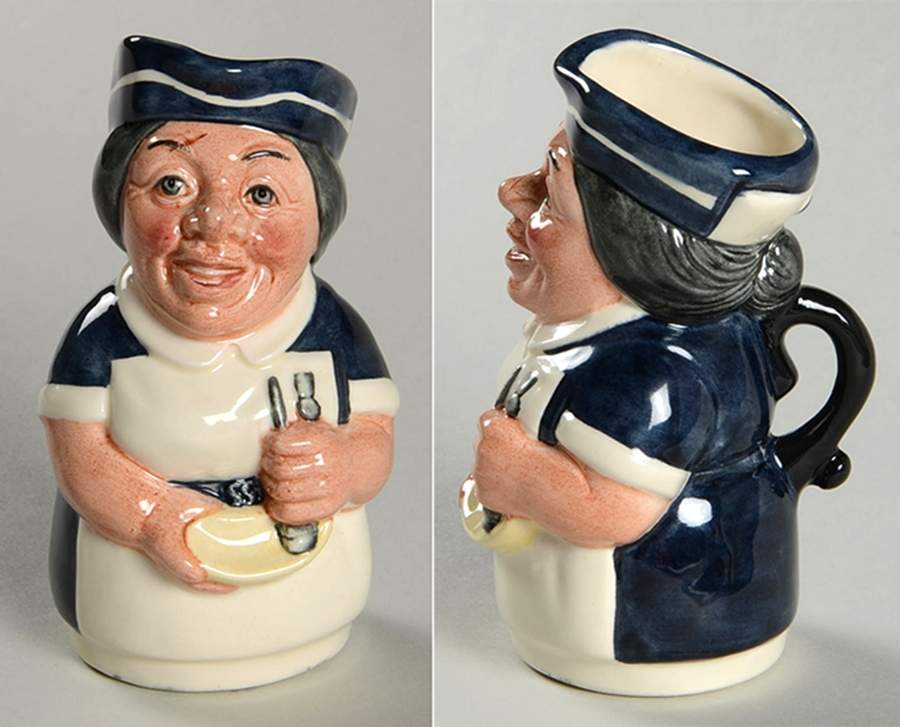 Doultonville Collection of Toby Jugs Miss Nostrum-The Nurse - Boxed by Royal Doulton-1