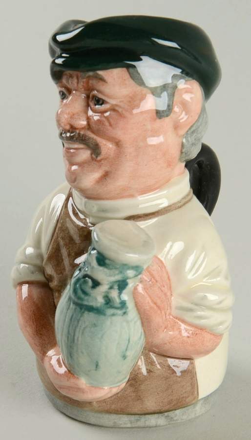Doultonville Collection of Toby Jugs Albert Sagger-The Potter - Boxed by Royal Doulton-1