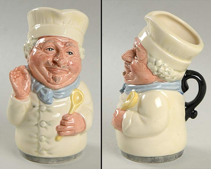 Doultonville Collection of Toby Jugs Monsieur Chasseur-Chef - Boxed by Royal Doulton-1