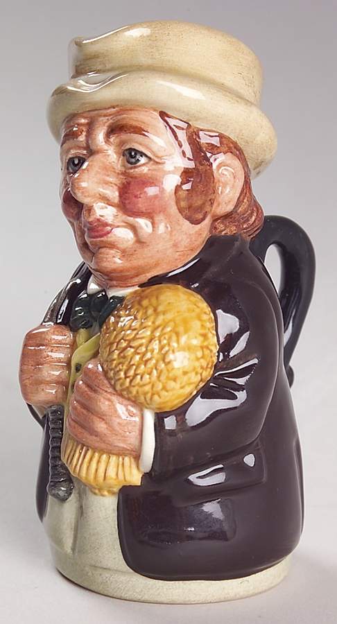 Doultonville Collection of Toby Jugs Mr. Furrow-The Farmer - Boxed by Royal Doulton-1