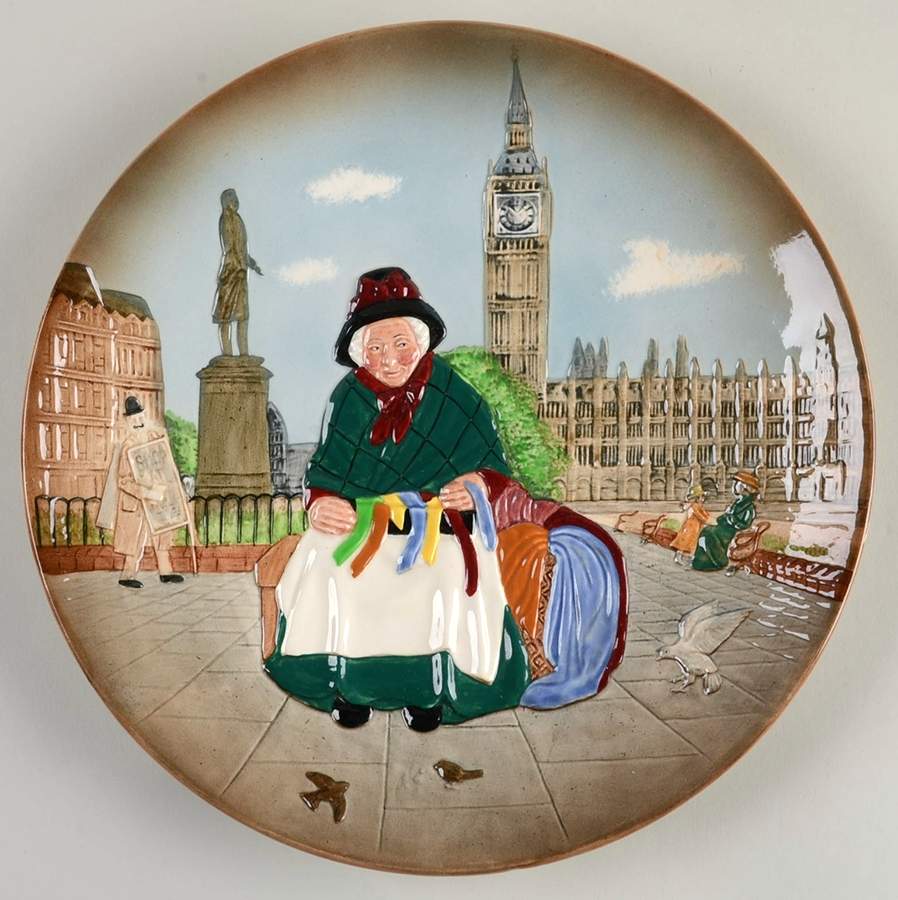 Character Plates Silks & Ribbons - Boxed by Royal Doulton-1