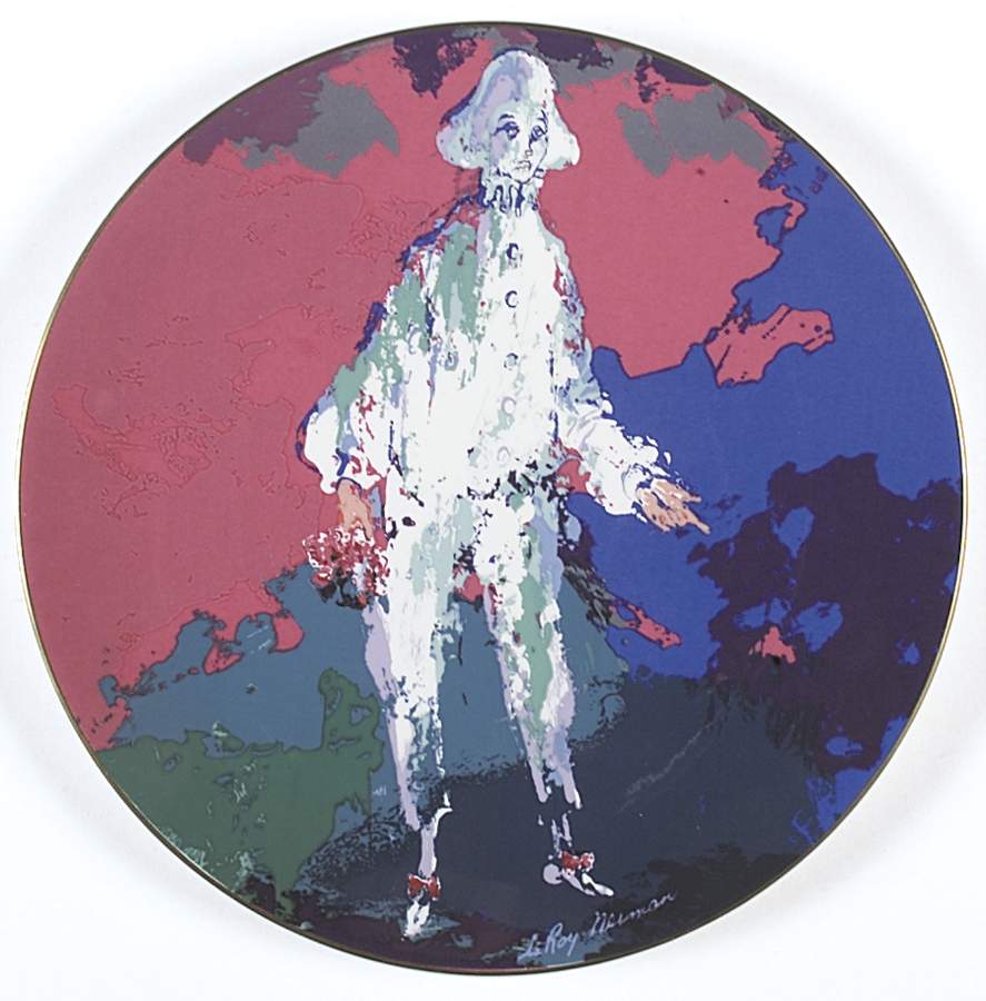 Commedia Dell'Arte-Plate Pierrot - Boxed by Royal Doulton-1