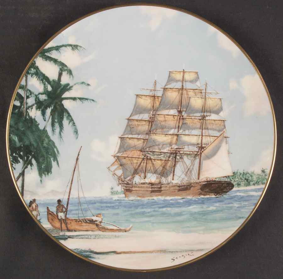 Log of The Dashing Wave Bora Bora - Boxed by Royal Doulton-1