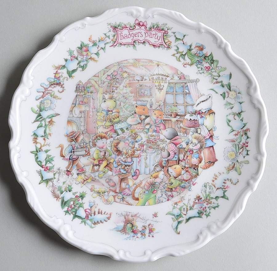 The Wind In The Willows Badgers Party - Boxed by Royal Doulton-1