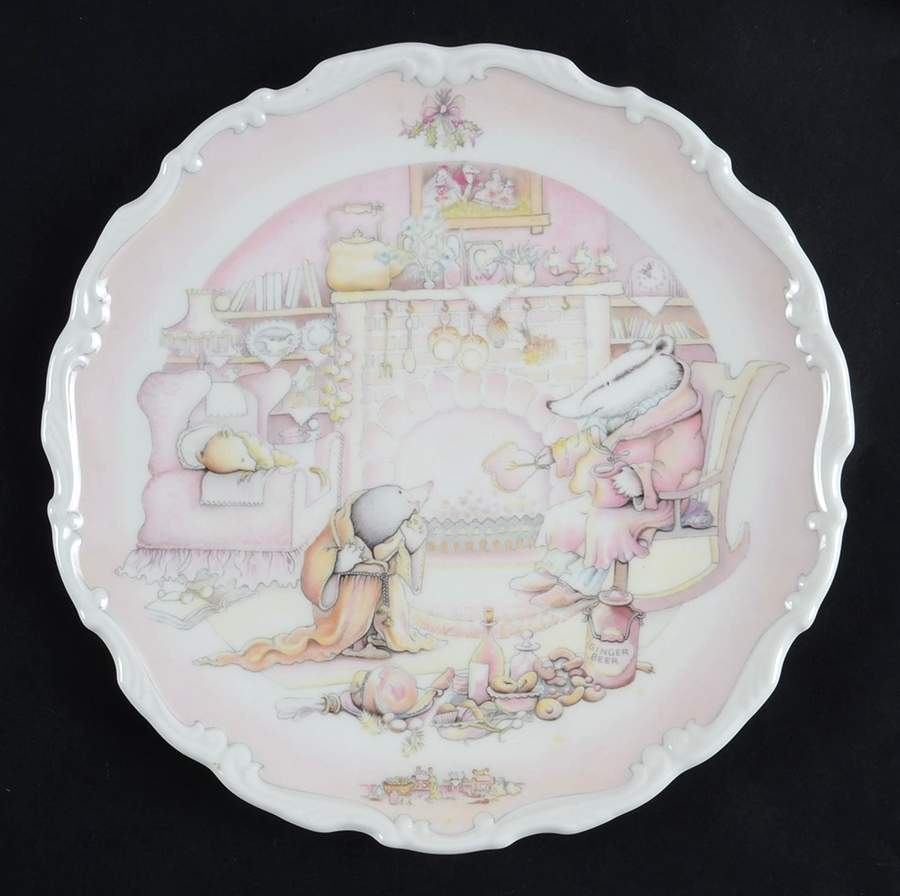 The Wind In The Willows Badger's House - Boxed by Royal Doulton-1