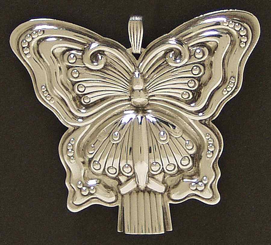 Sterling Medallions and Whistles Butterfly-Whistle - Boxed by Reed & Barton-1