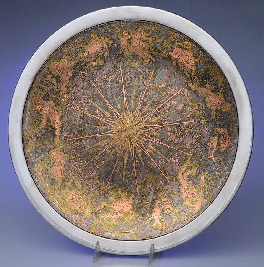 Reed & Barton Plate Zodiac - No Box by Reed & Barton-1