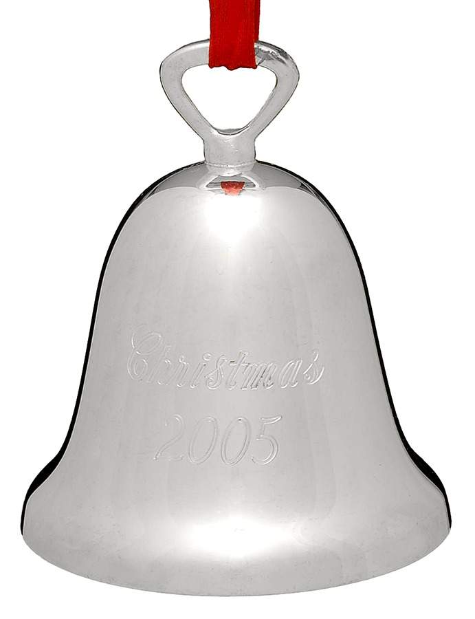 Silverplate Christmas Bell Christmas 2005 - Boxed by Reed & Barton-1