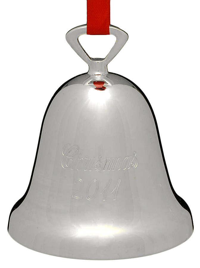 Silverplate Christmas Bell Christmas 2011 - Boxed by Reed & Barton-1