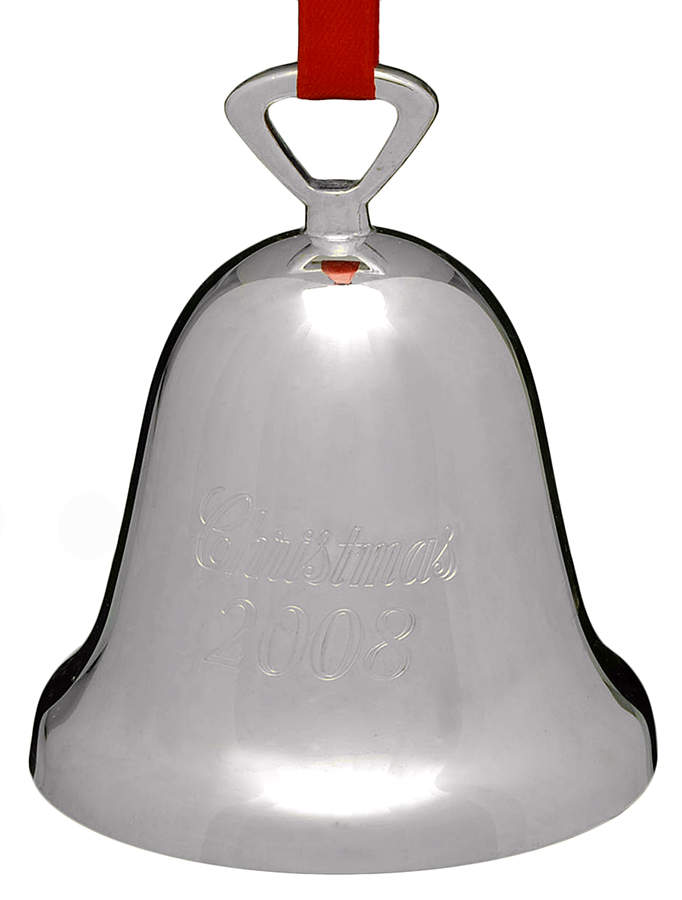 Silverplate Christmas Bell Christmas 2008 - Boxed by Reed & Barton-1
