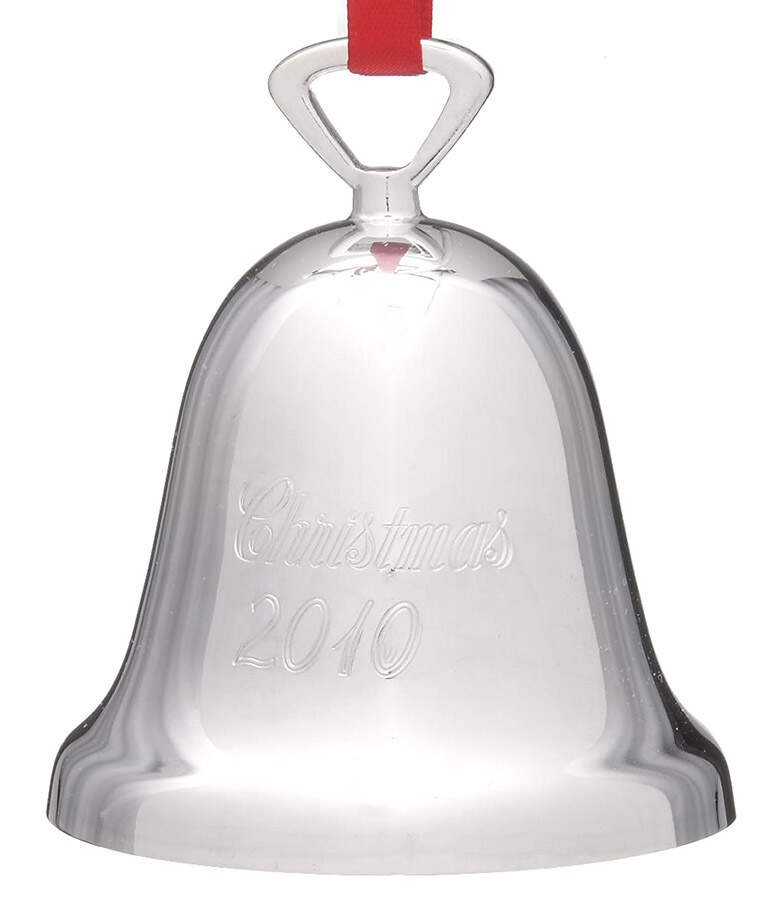 Silverplate Christmas Bell Christmas 2010 - Boxed by Reed & Barton-1
